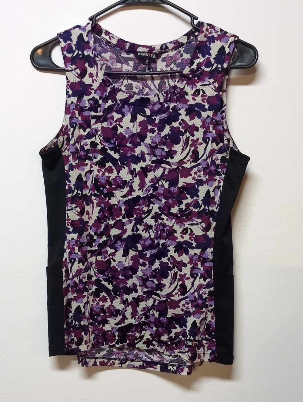 Kerrits Purple Floral Equestrian Tank, Size S